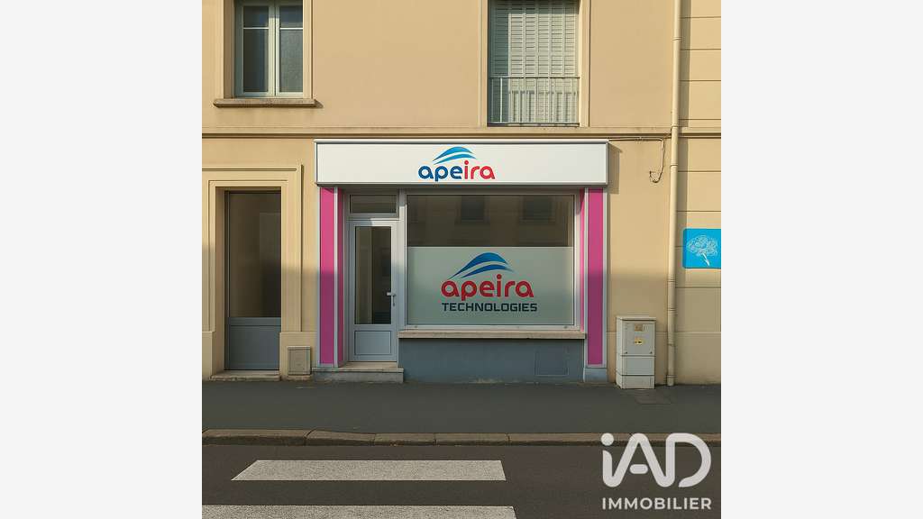 Vente local commercial de 65m² au Creusot