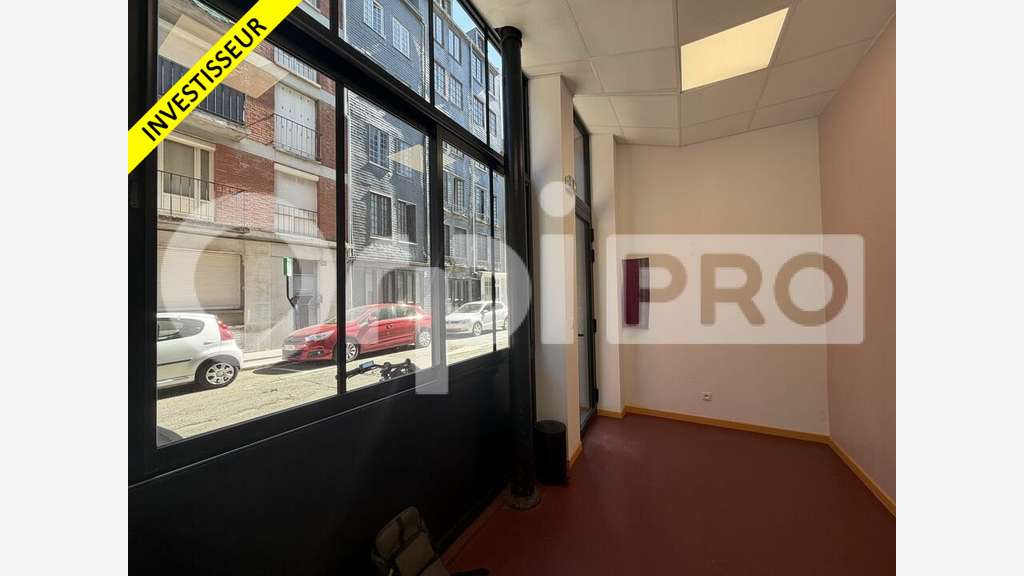 A vendre local 74m² au Havre Rue Dauphine