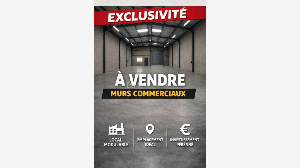 Vente murs commerciaux 150m² Le Thoronet