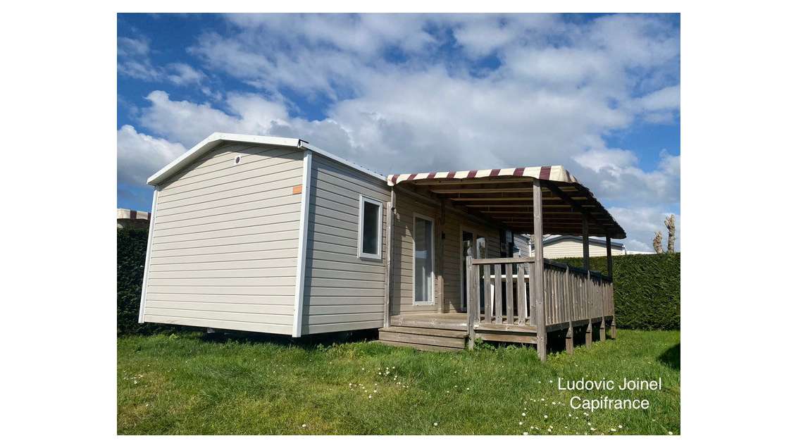 a vendre Mobil-home 40m² 6personnes au bord de
