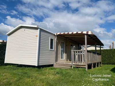 a vendre Mobil-home 40m² 6personnes au bord de