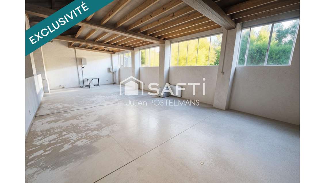 Vente local 103m² avec atelier et bureau à Lisieux