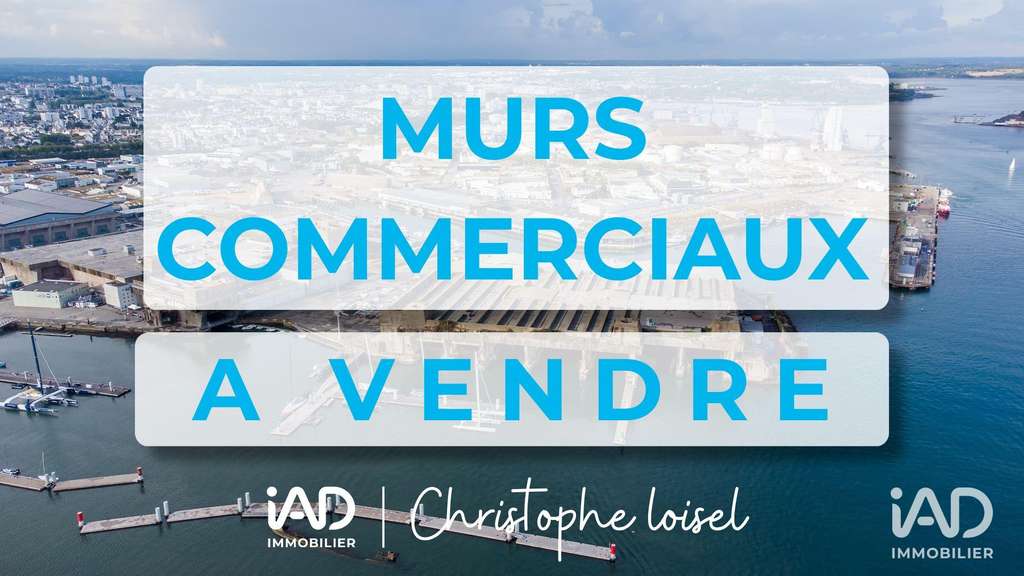 Vente local commercial 30m² à Lorient / Lanester