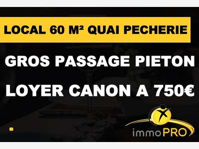 Local 60m² situé quai de la Pêcherie à Lyon 1er