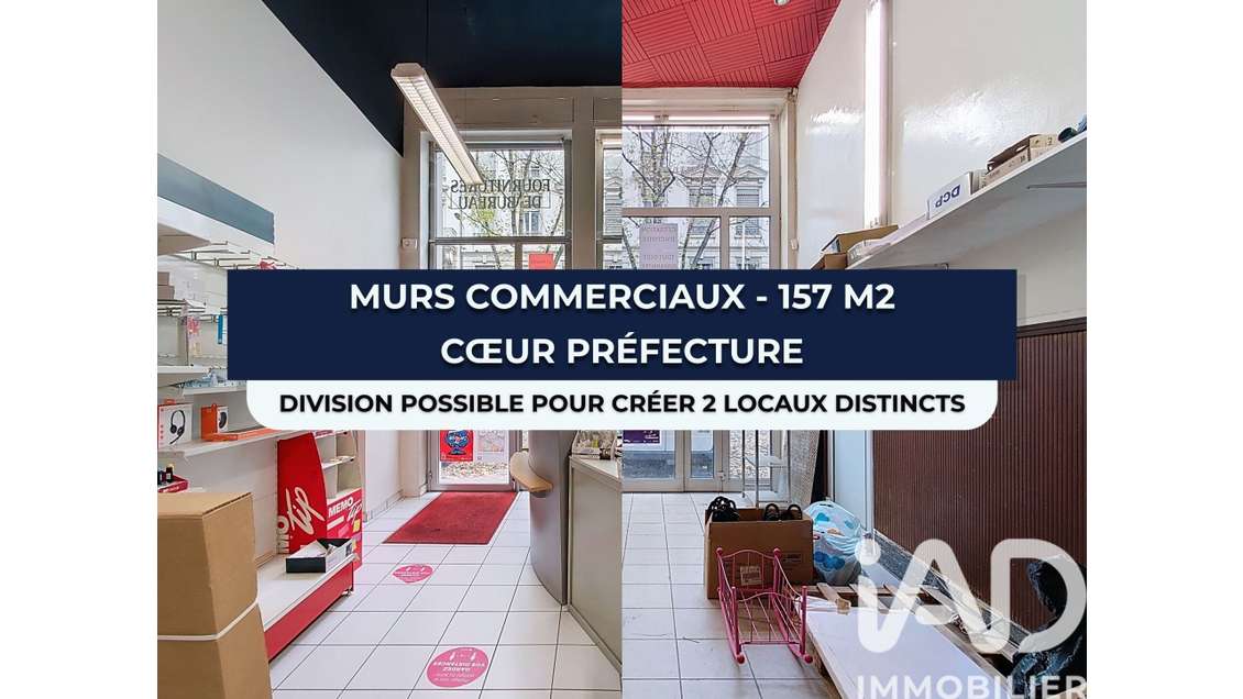 Vente local bureaux de 160m² Lyon 03 empl premium