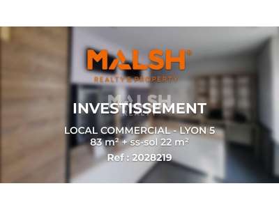 Vente Locaux commerciaux - Boutiques à Lyon 5e