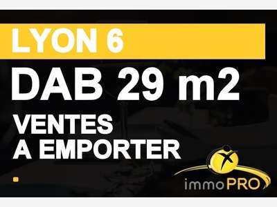 Droit au bail local 29m² quartier Foch à Lyon