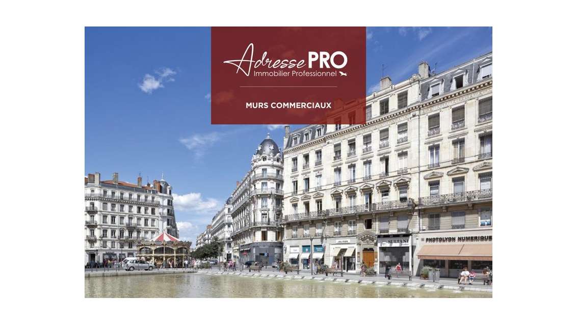 Vente murs de 1587m² à Lyon 69009 Vaise Ouest