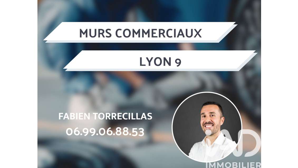 Vente locaux commerciaux loués à Lyon 9e Vaise 