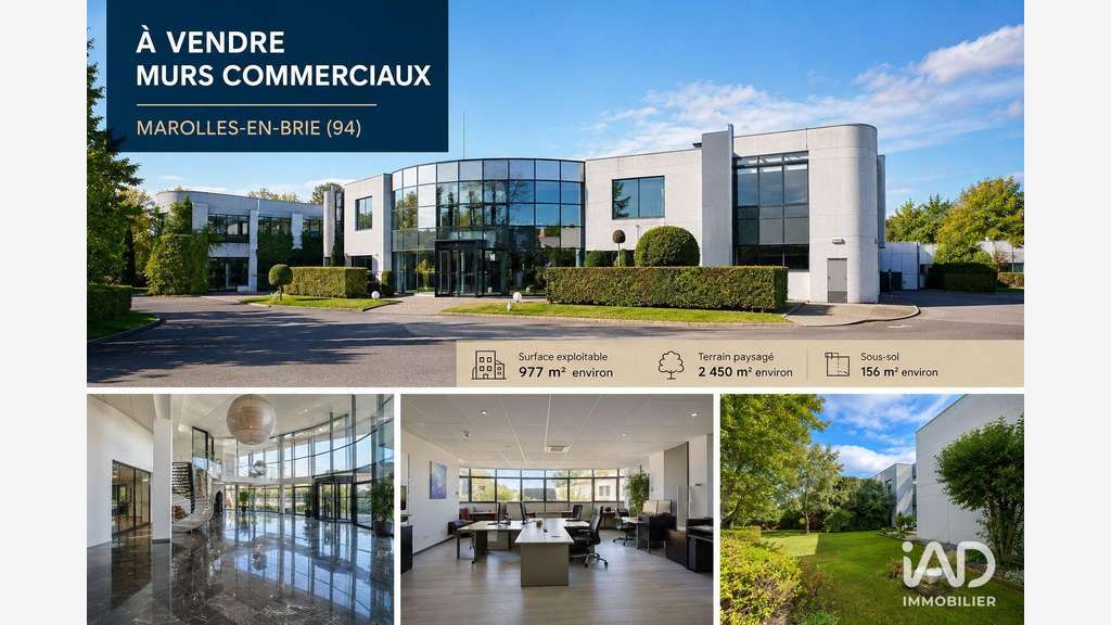 Vente murs professionnels 977m² à Marolles-en-Brie