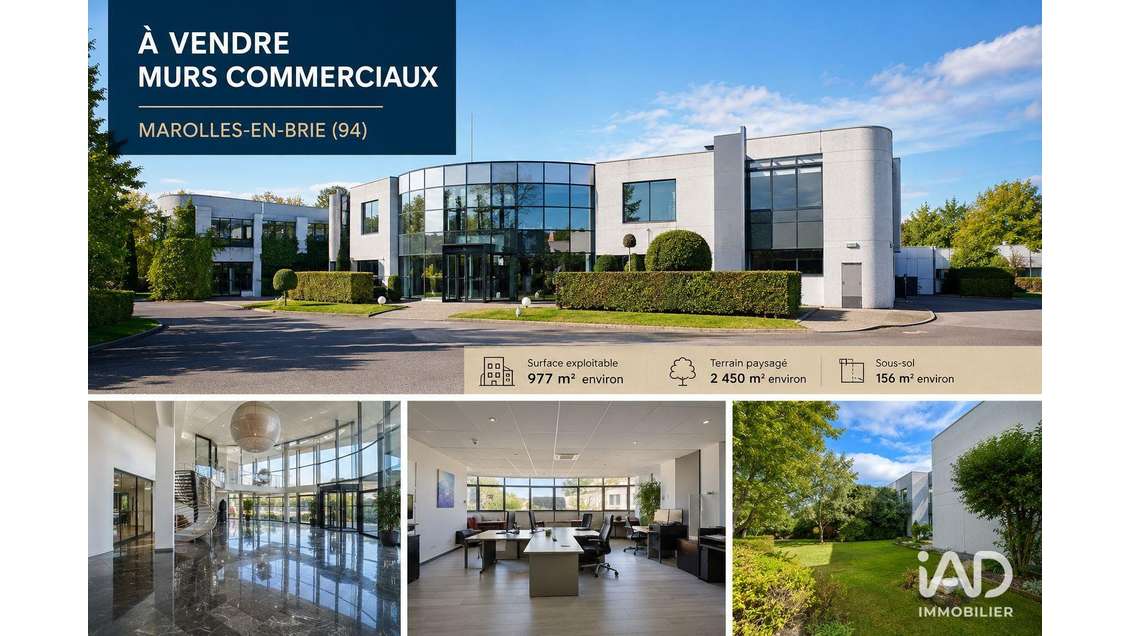 Vente murs professionnels 977m² à Marolles-en-Brie
