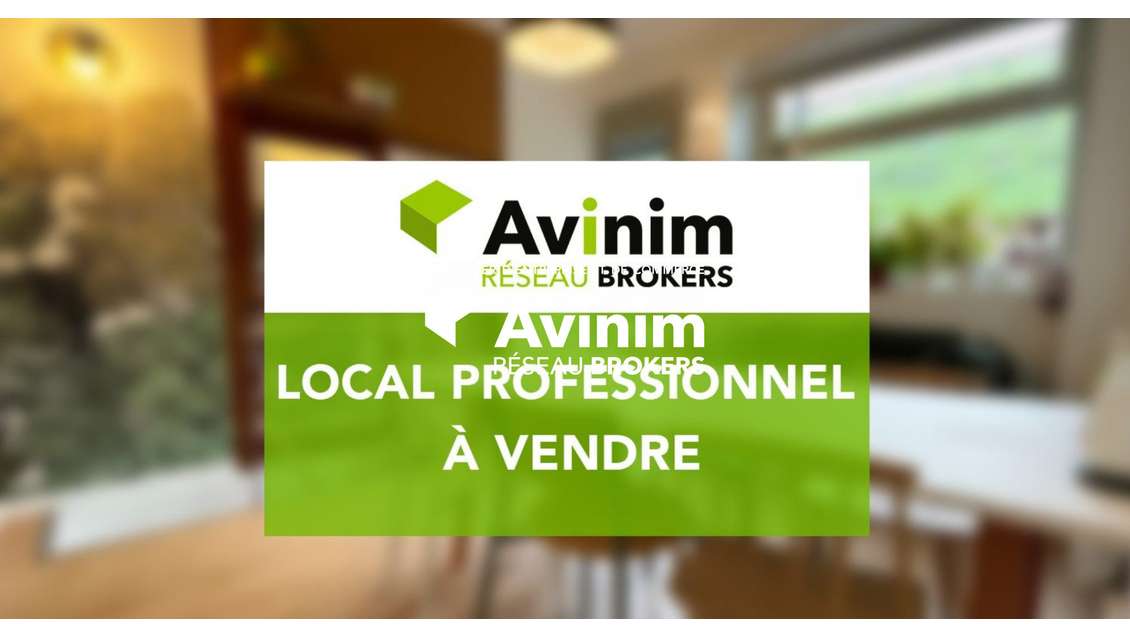 Vente de murs local commercial Endoume