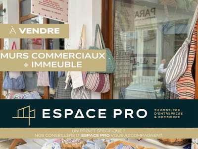 Vente immeuble 340m² centre Merville Franceville
