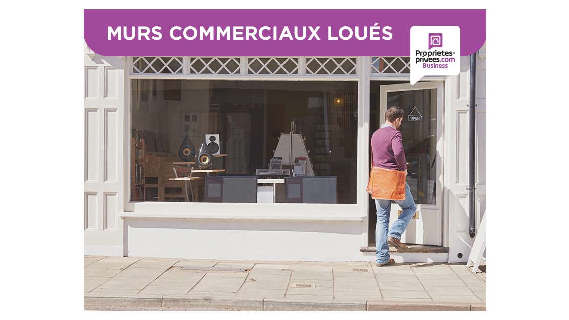 Vente murs commerciaux loués 8.11 % net Metz gare