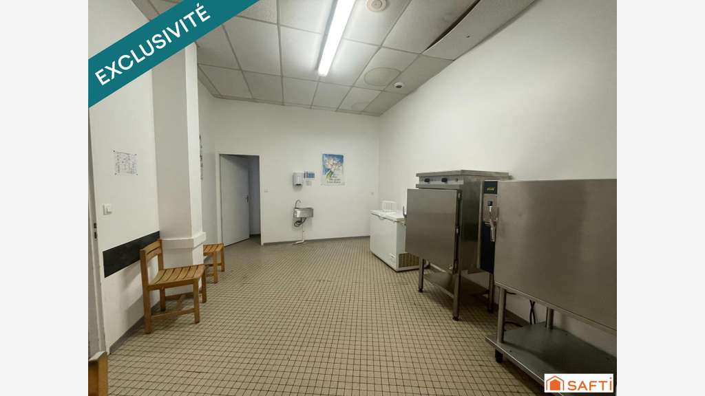 Vente local commercial 250m² au cœur de Montbazens