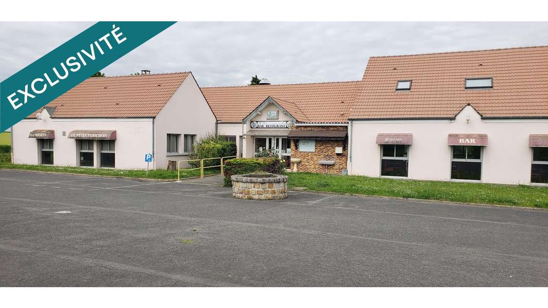 Immobilier commercial 400 m2, appartement 65 m2,