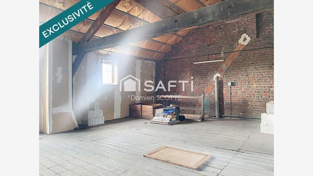 Opportunité local commercial 250m² +hangar Mouvaux