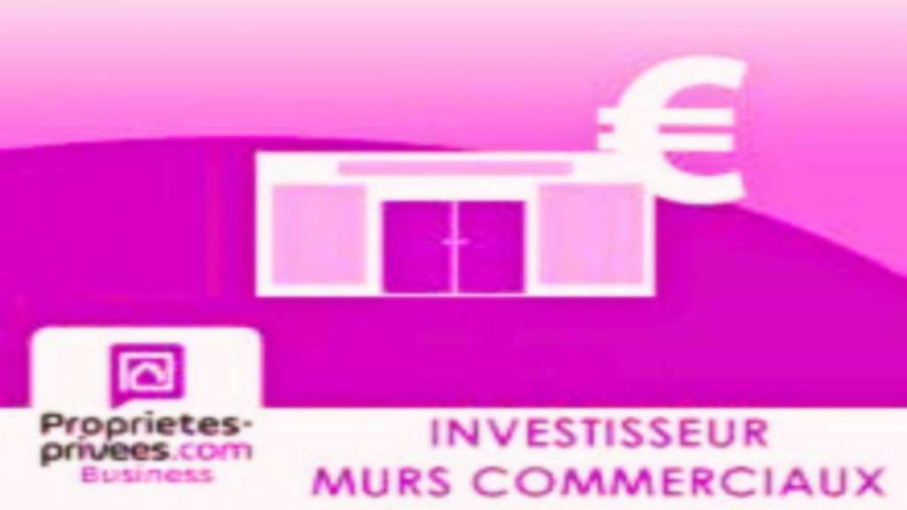 AV murs commerciaux 1110m² centre Mulhouse