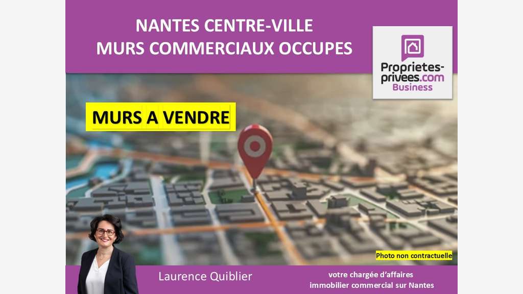 Vente murs commerciaux occupés Nantes Graslin