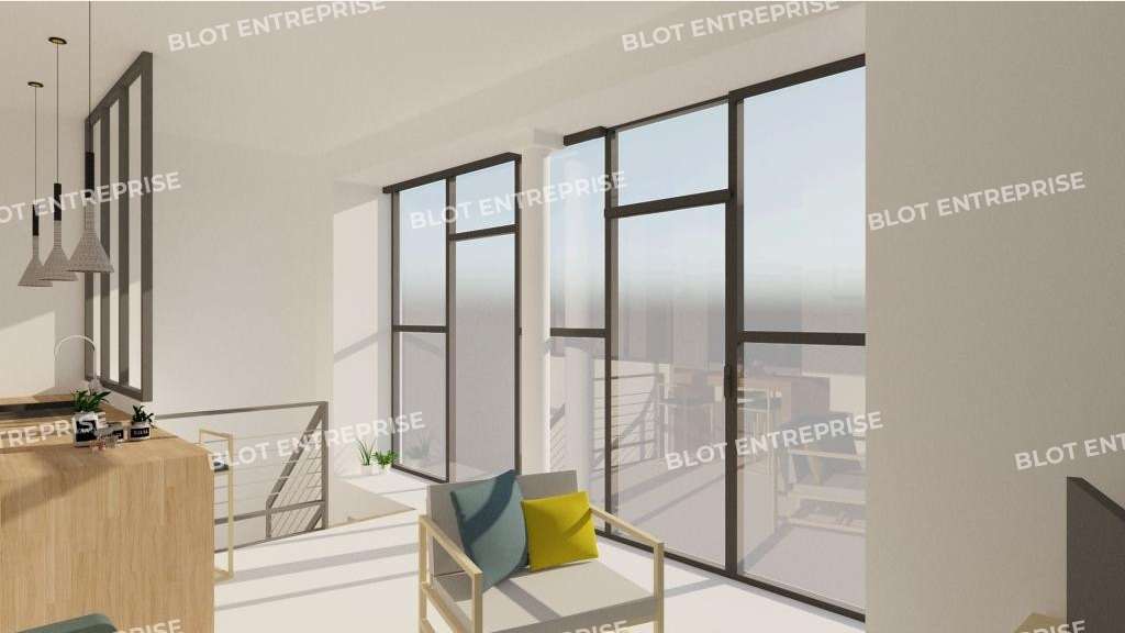 AV locaux commerciaux 37m² à Nantes Hauts Pavés
