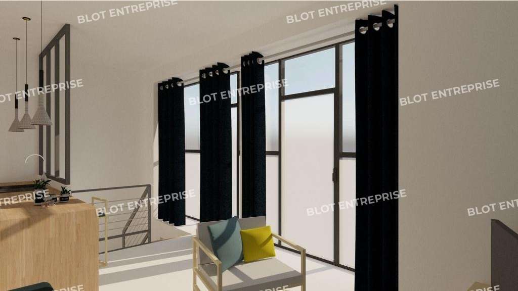 AV locaux commerciaux 37m² à Nantes Hauts Pavés