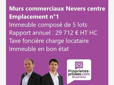 MURS COMMERCIAUX LOUES - NEVERS CENTRE