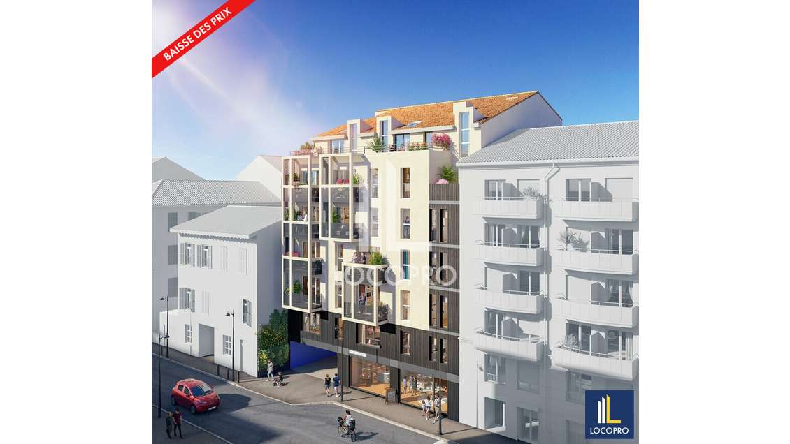AV local commercial 70m² en VEFA à Nice Saint Roch
