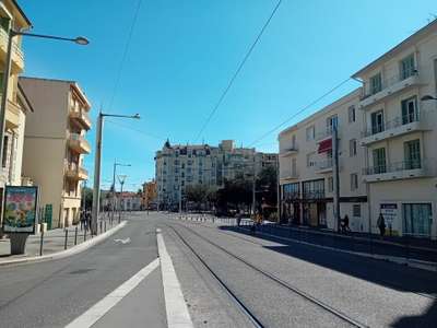 AV murs commerciaux occupés axe passant 74m² Nice