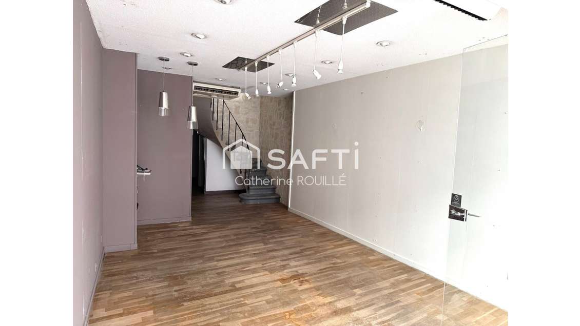 AV local 115m² et appartement centre-ville Niort
