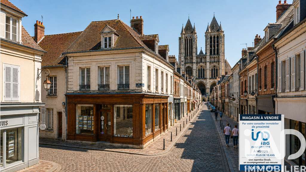 Vente local commercial 75m² au cœur de Noyon