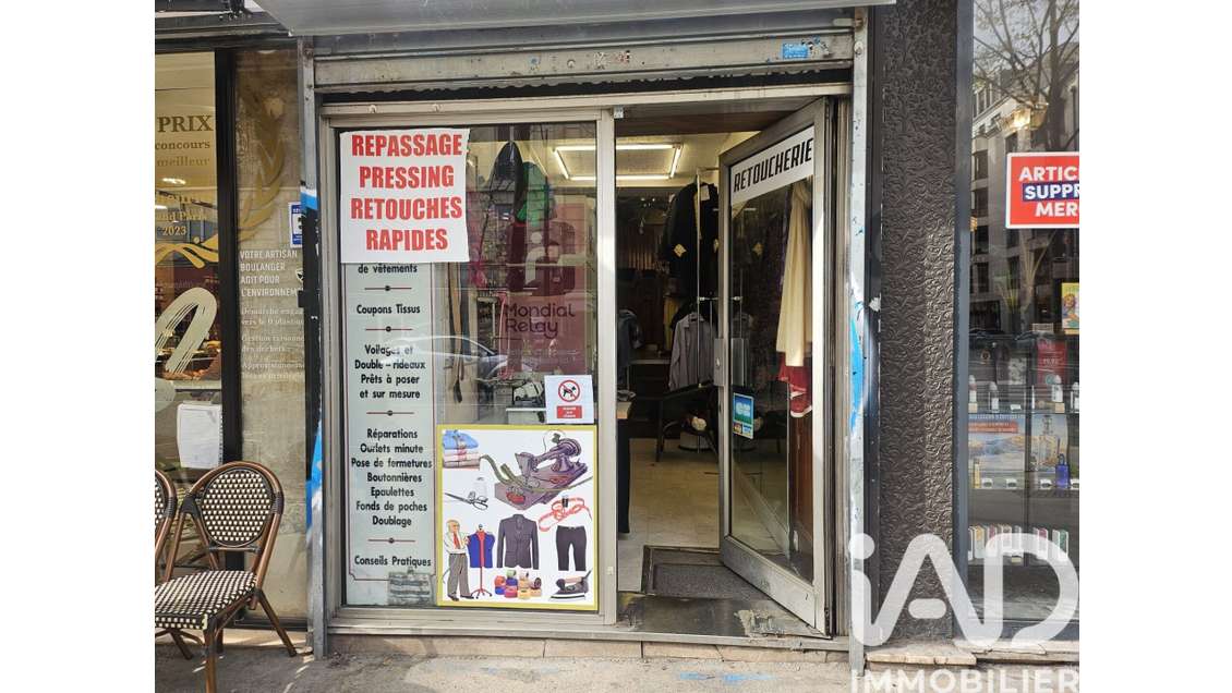 Vente local commercial à Paris faubourg St Martin