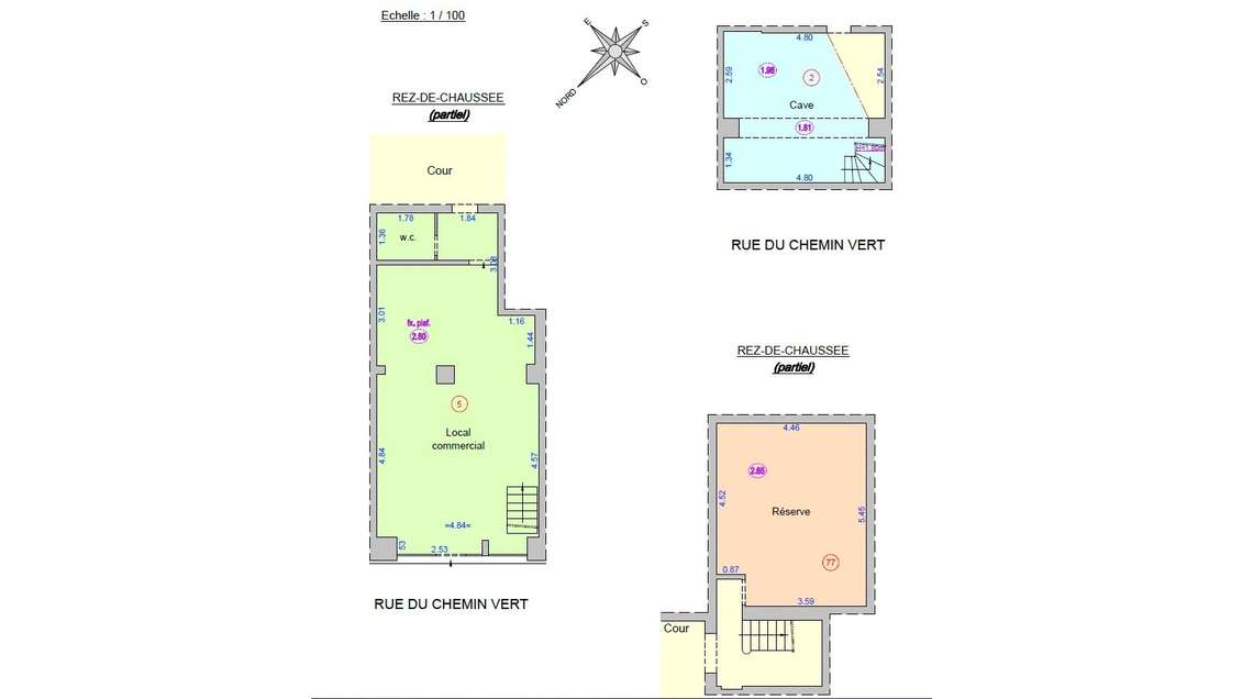 AV murs boutique occupée Paris 11e Saint Ambroise