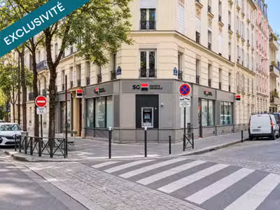 AV murs occupés Société Générale 116m² Paris 75014