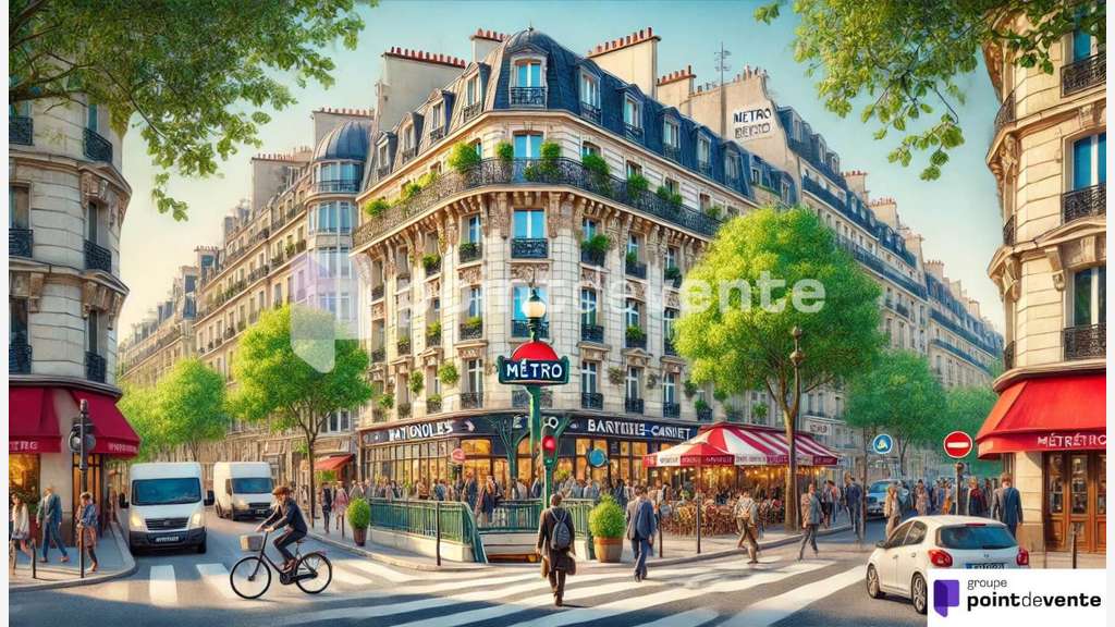 Vente commerce - 62.00 m² - Batignolles cardinet
