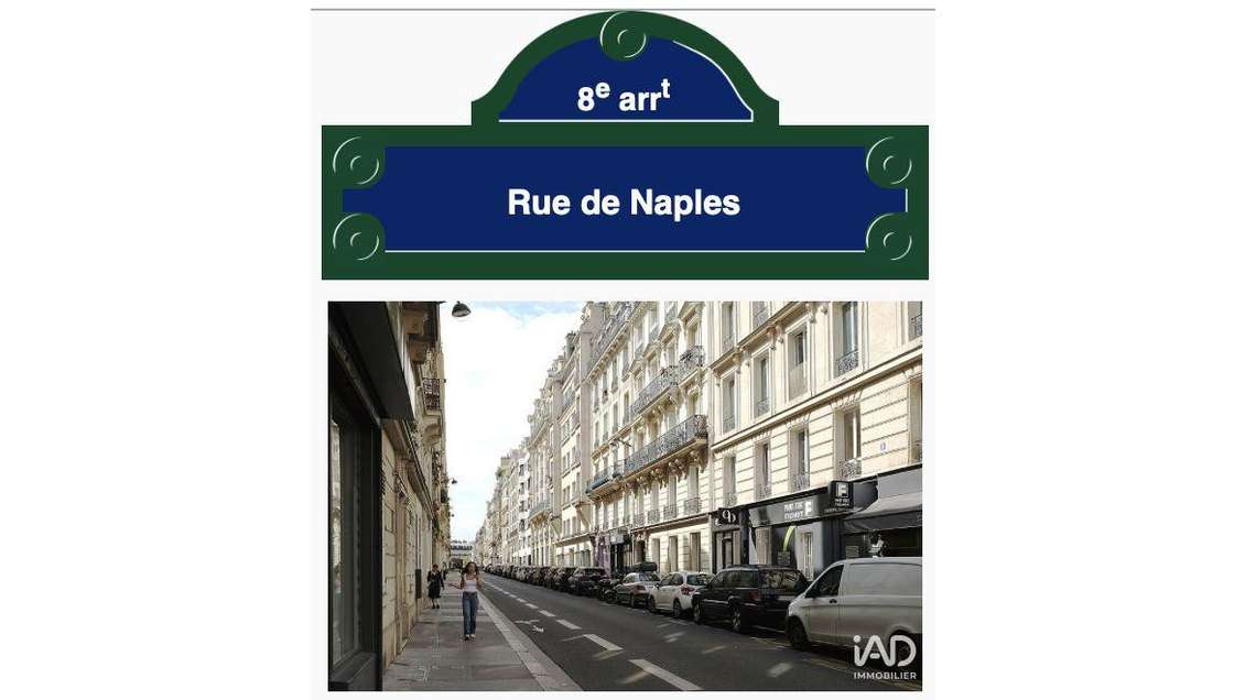 Vente local divisible empl premium à Paris 8e