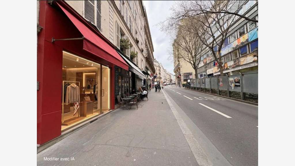AV local commercial 40m² Paris 09 quartier animé