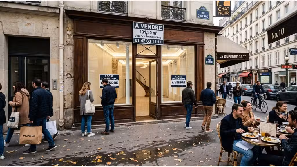 Murs commerciaux Libres 131.30m² Paris 9ème