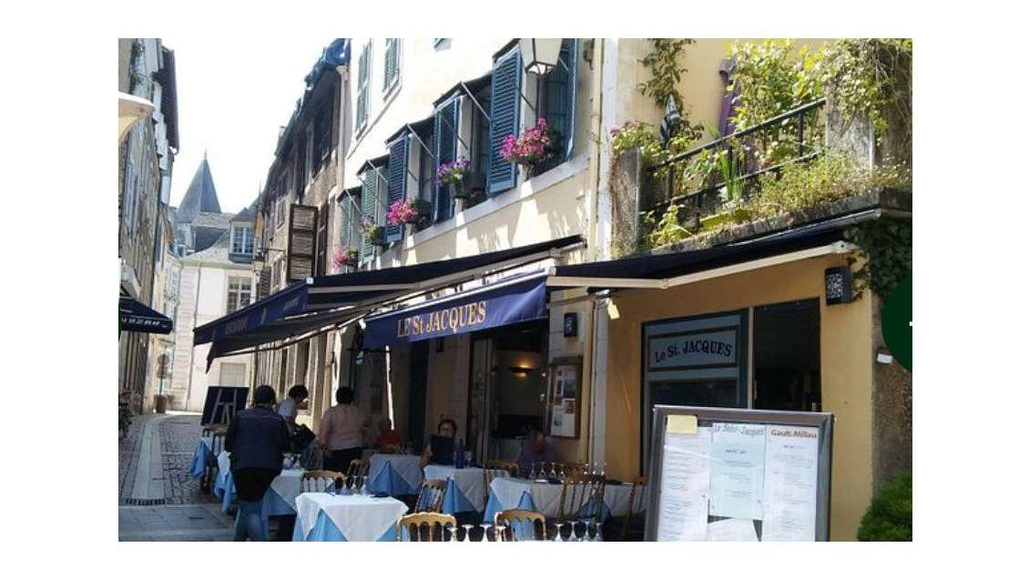 AV murs restaurant 140m² quartier château de Pau