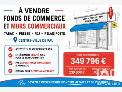 Local commercial à Pau