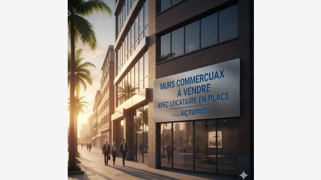 Vente locaux commerciaux loués sur Perpignan