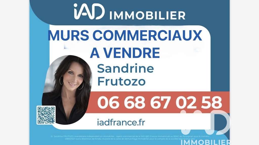 Vente murs commerciaux 83m² à Perpignan centre