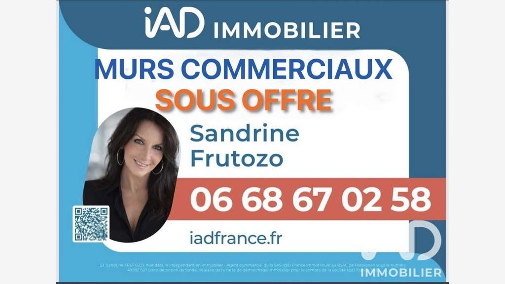 Vente murs commerciaux 83m² à Perpignan centre