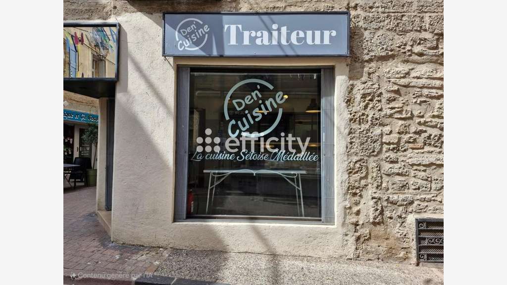 Droit au bail petite restauration à Pézenas centre