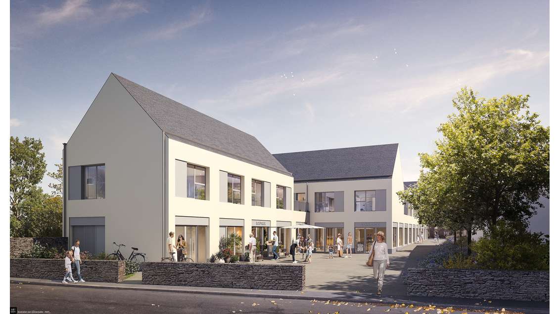 AV espaces commerciaux neufs centre-ville Plélan