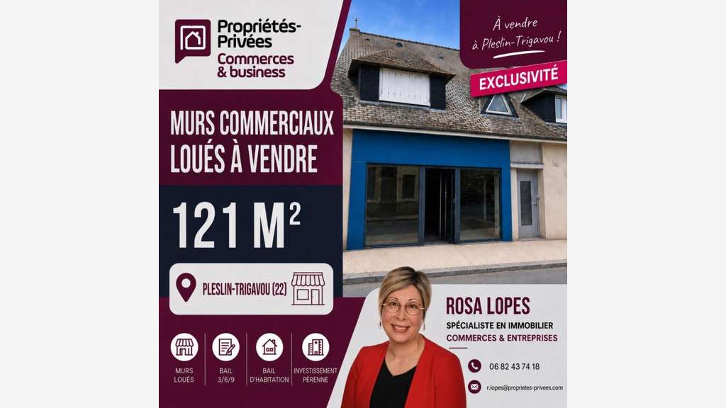 PLESLIN-TRIGAVOU - 22490 - ENSEMBLE IMMOBILIER