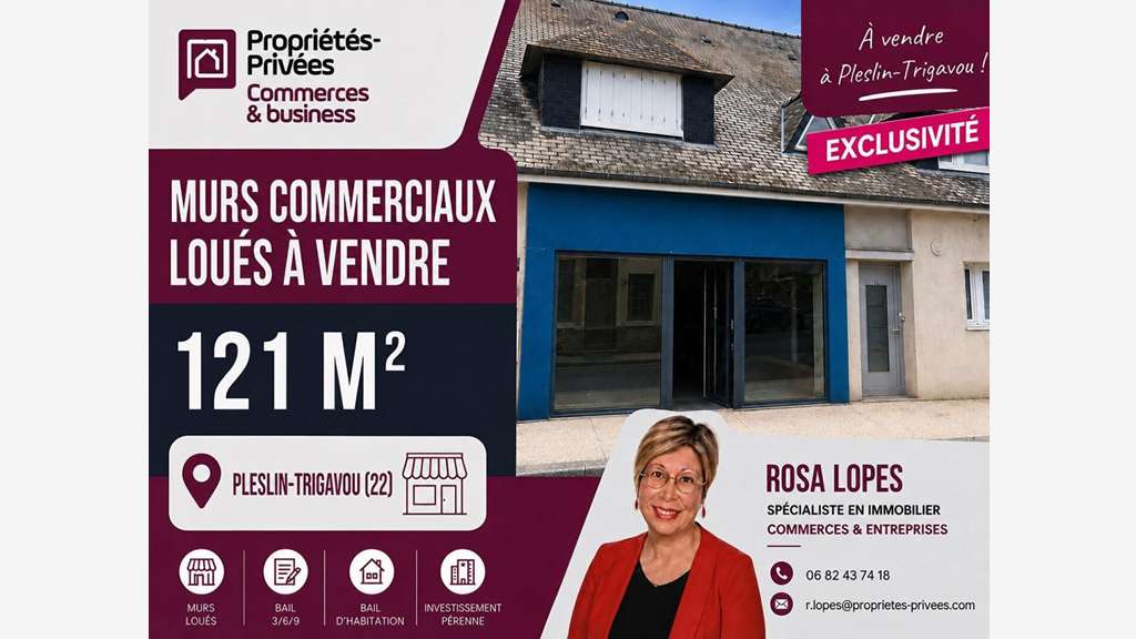 PLESLIN-TRIGAVOU - 22490 - ENSEMBLE IMMOBILIER