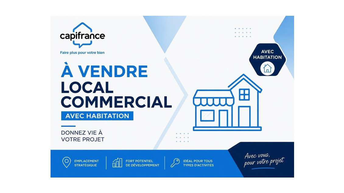 Local commercial avec fort potentiel- Ancien bar