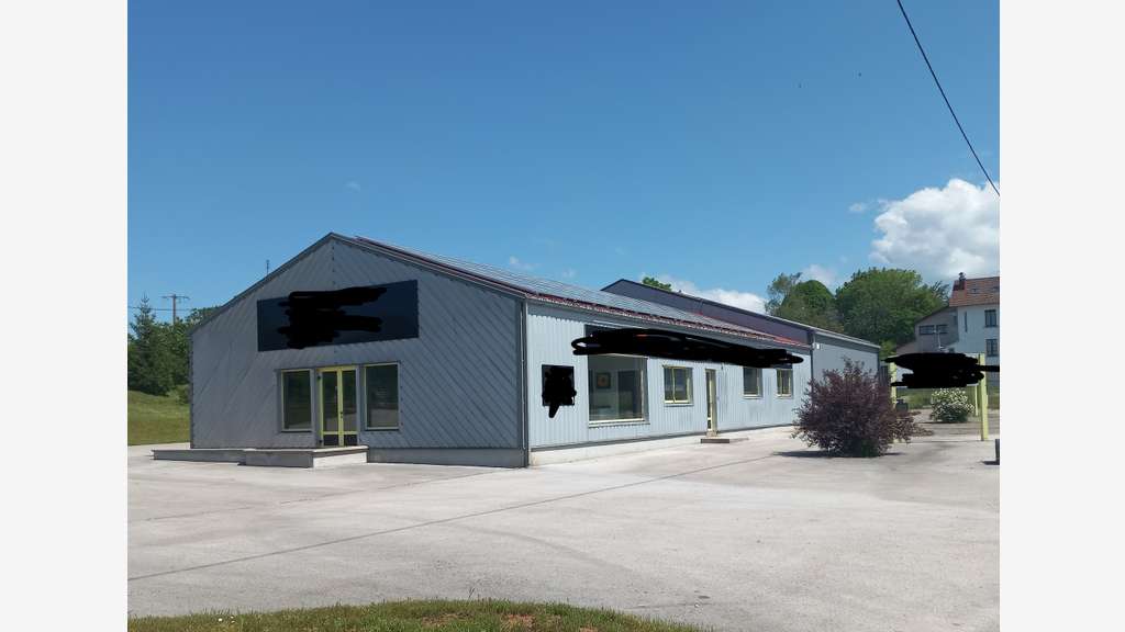 Vente bâtiment de 570m² à Poligny RD accès N5