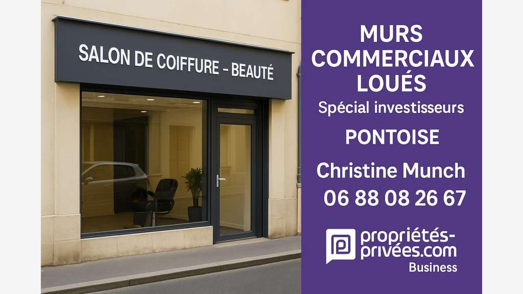 Vente murs commerciaux loués à Pontoise