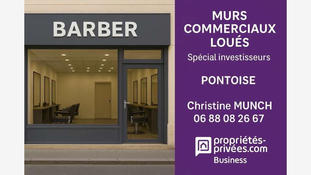 Vente murs commerciaux loués à Pontoise
